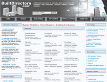 Tablet Screenshot of builtdirectory.com